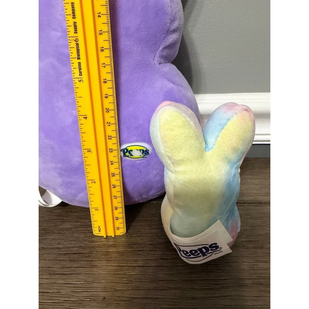 Peeps Plush Bunny Set Purple Tutu  and Tie Dye Sunglasses  Easter